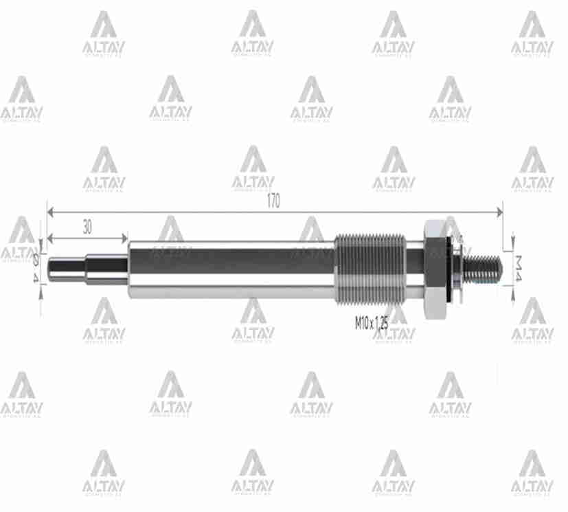 Mitsubishi L200 Kızdırma Bujisi 2006-2010 L Trıton . OEM 1820A009